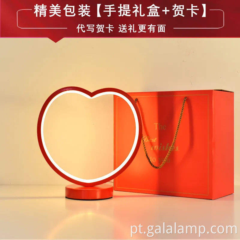 Lâmpada eterna vermelha elegante para celebrações de casamento inesquecíveis